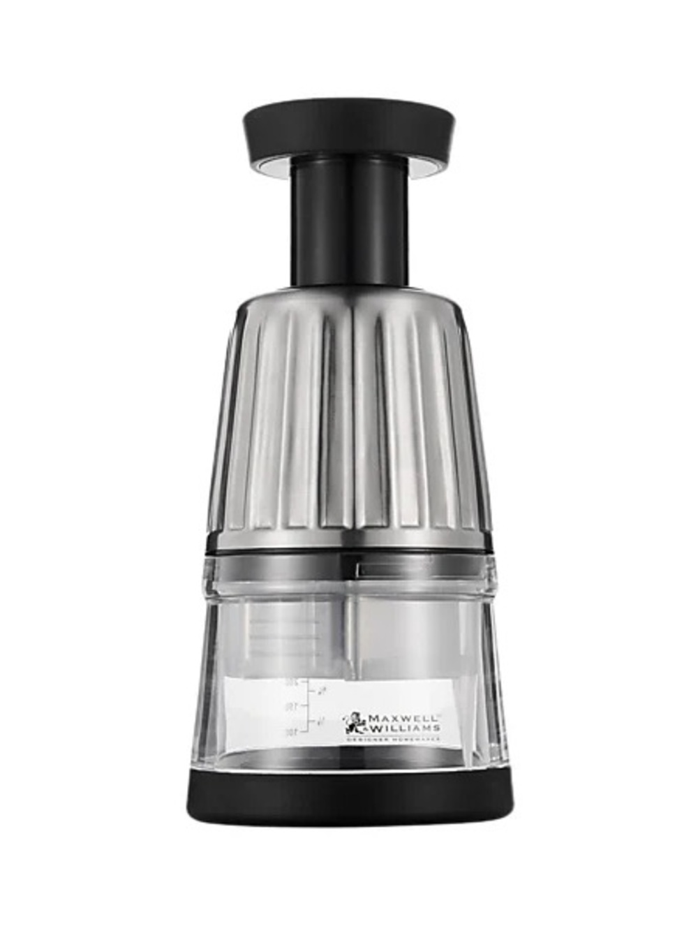 Maxwell Williams Stainless-Look Manual Food Chopper - Stainless Steel & Black
